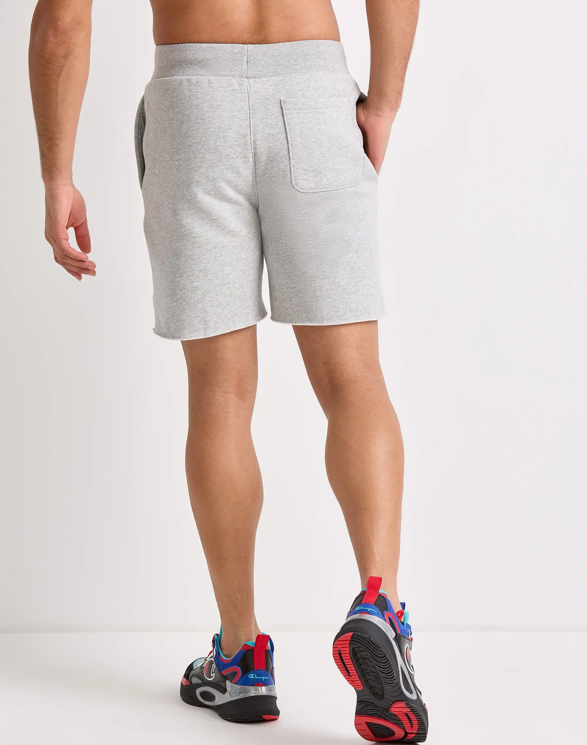 7in Reverse Weave Cut-Off Shorts