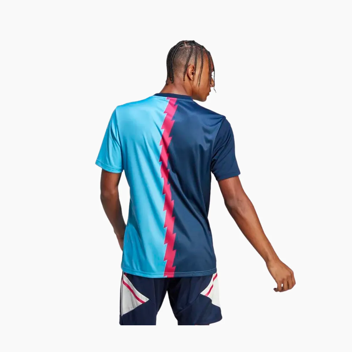 Adidas Aresenal Pre-Match Jersey -Collegiate Navy / Team Real Magenta / Sky Rush