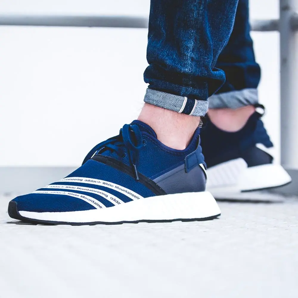 Adidas Originals x White Mountaineering NMD_R2 PK Collegiate Navy