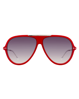 Aviator Sunglasses Red