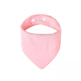 Baby Bandana Cotton Muslin Dribble Bib — Flamingo