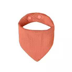 Baby Bandana Cotton Muslin Dribble Bib — Rouge