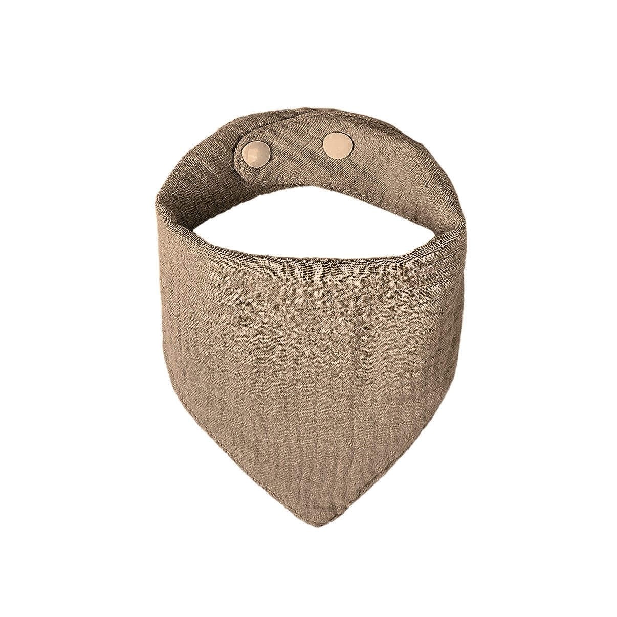 Baby Bandana Cotton Muslin Dribble Bib — Tawny