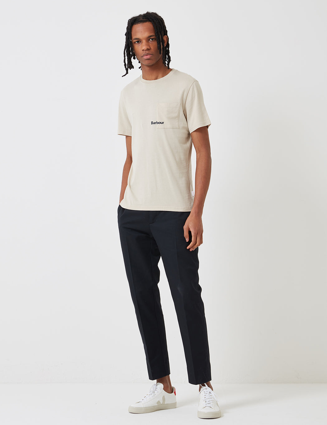 Barbour Abbey T-Shirt - Mist Grey