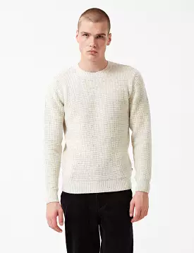 Barbour Blade Knit Jumper - Fog Grey