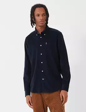 Barbour Cord 1 Tailored Shirt - Navy Blue