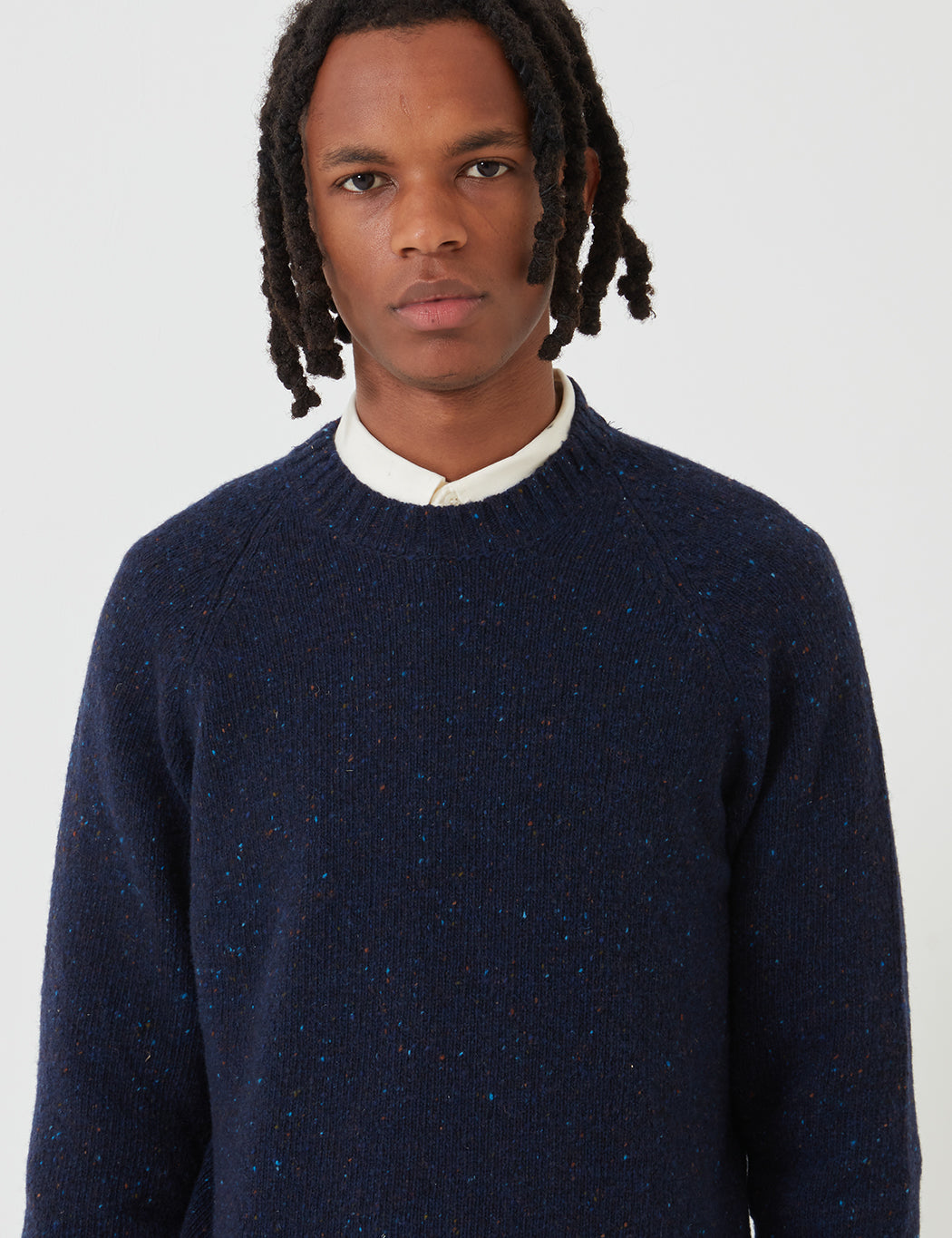 Barbour Leahill Roll Neck Sweatshirt - Navy Blue