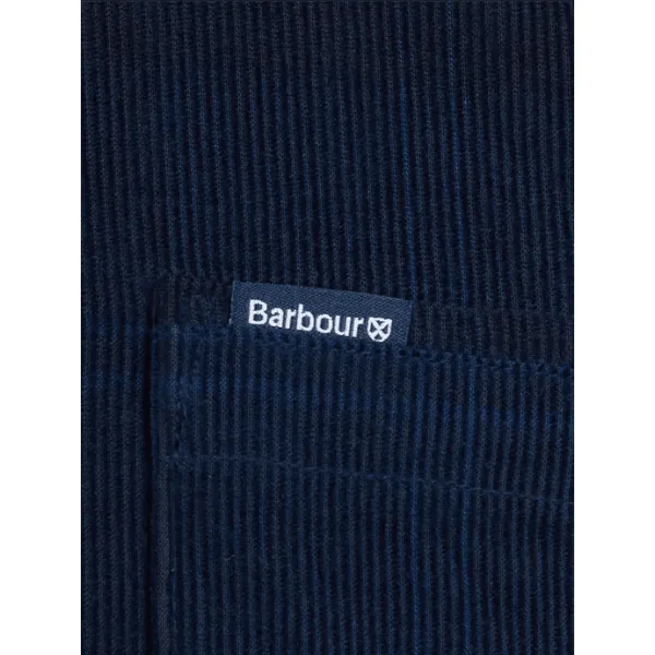 Barbour Mens Blair Tailored Fit Shirt in Midnight Tartan