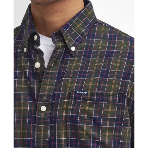 Barbour Mens Lanark Tailored Shirt in Classic Tartan