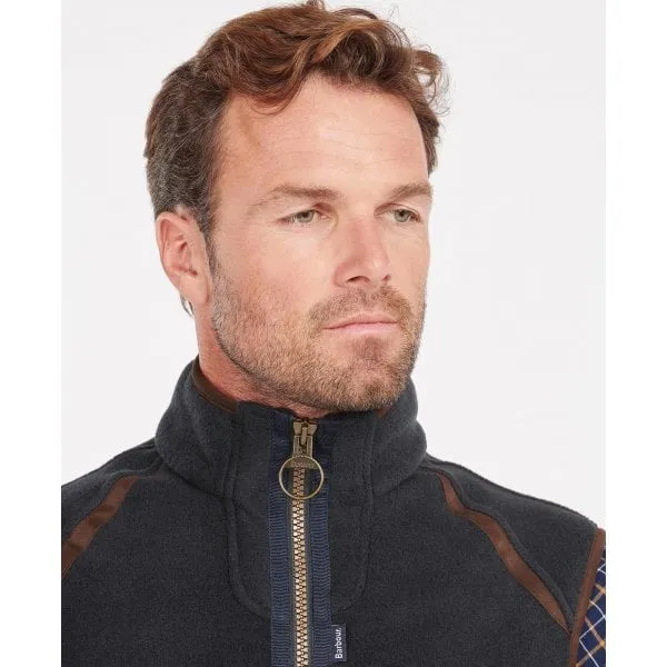 Barbour Mens Langdale Fleece Gilet in Navy