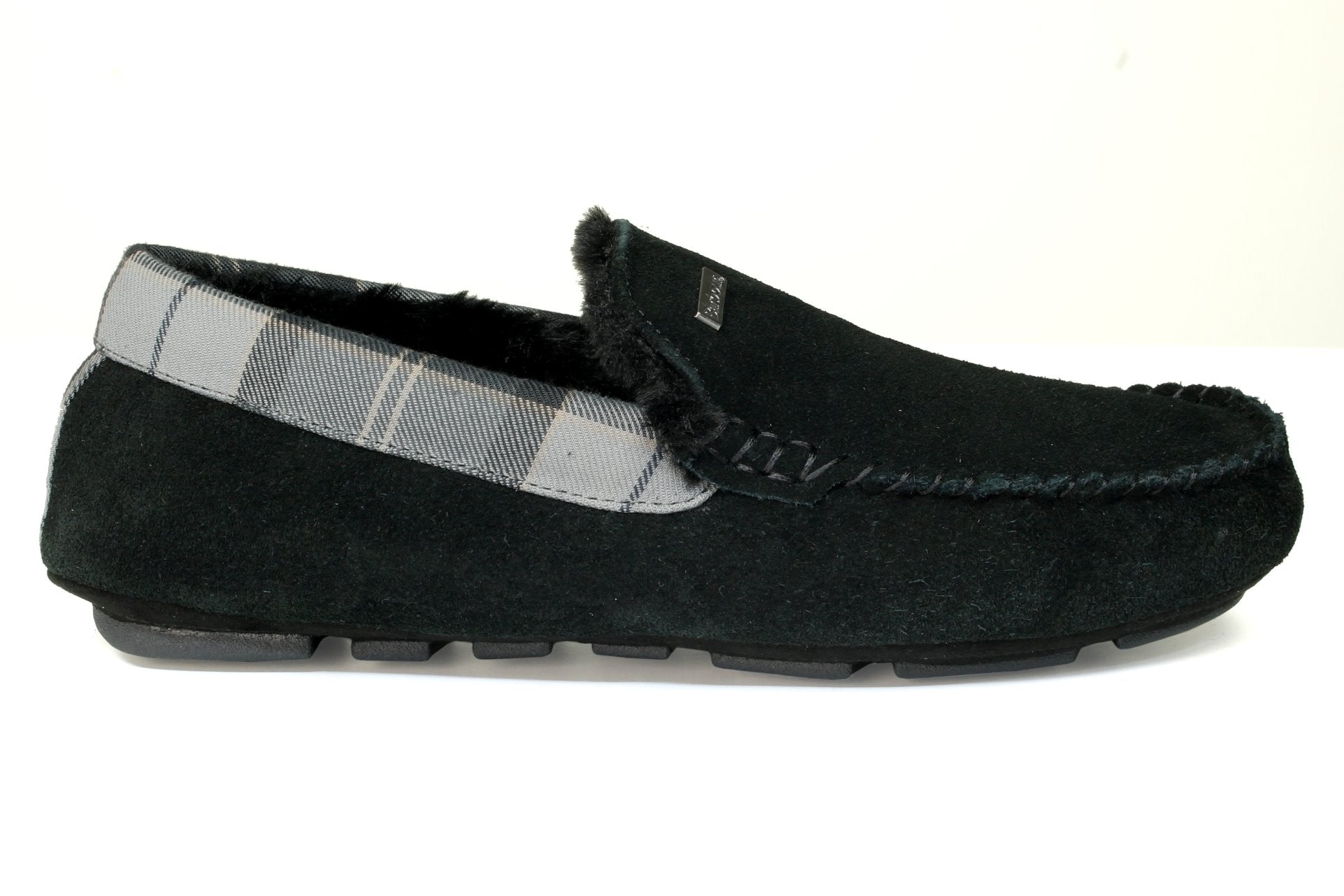 Barbour Mens 'Monty' Suede Moccasin Slipper