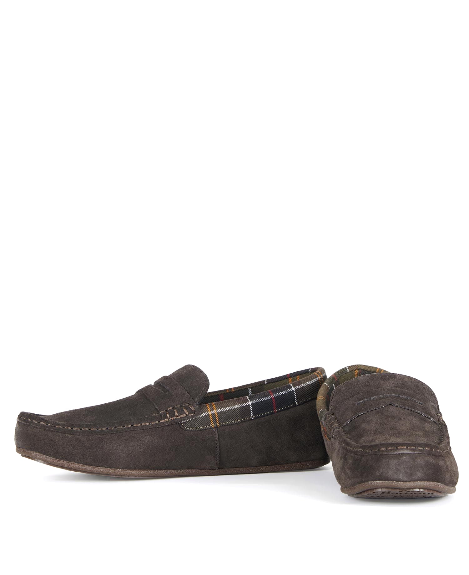 Barbour Mens 'Porterfield' Leather Loafer Slipper