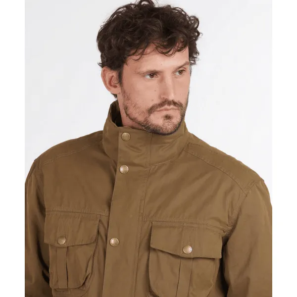 Barbour Mens Sanderling Casual Jacket in Dark Sand