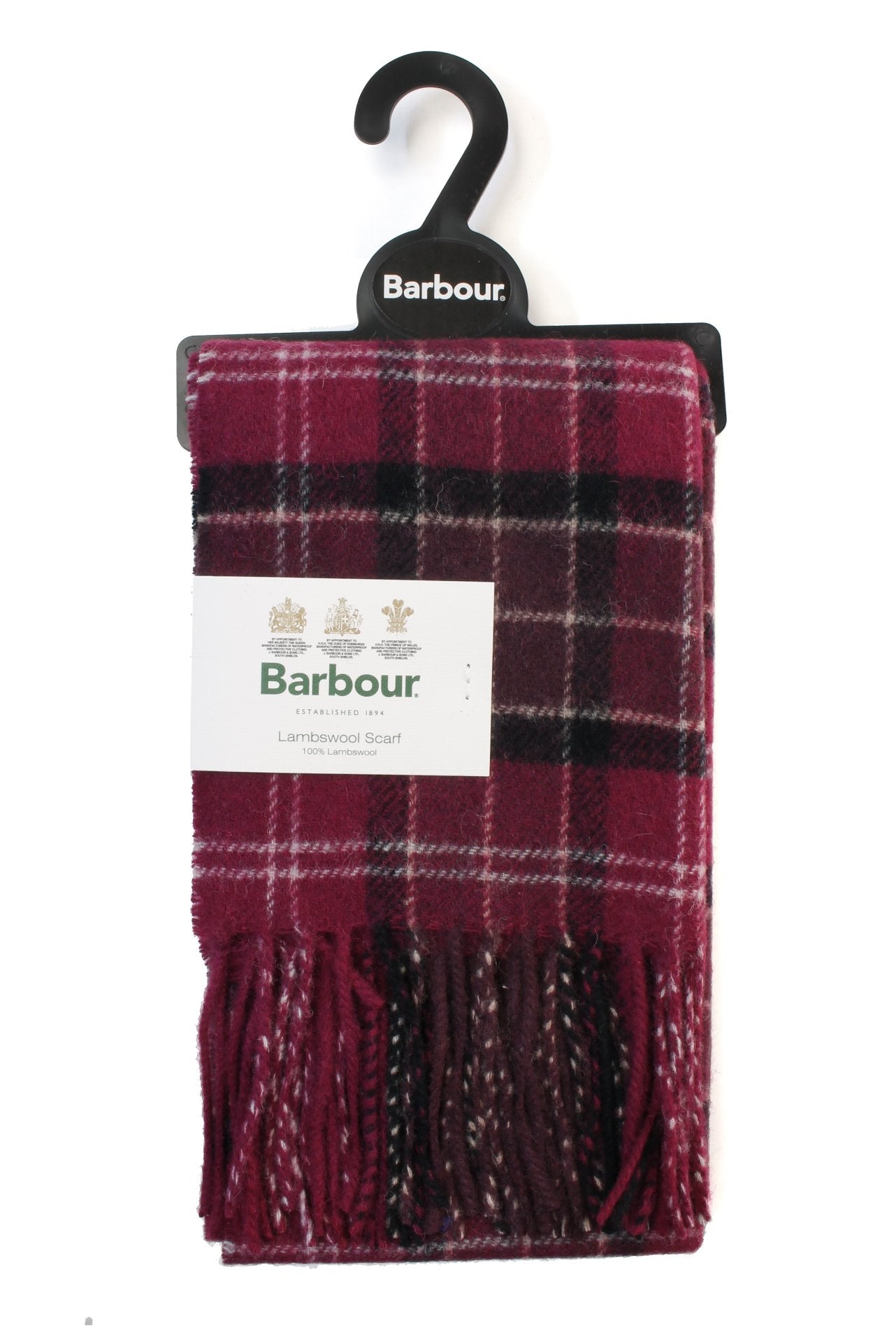 Barbour Tartan Lambswool Scarf