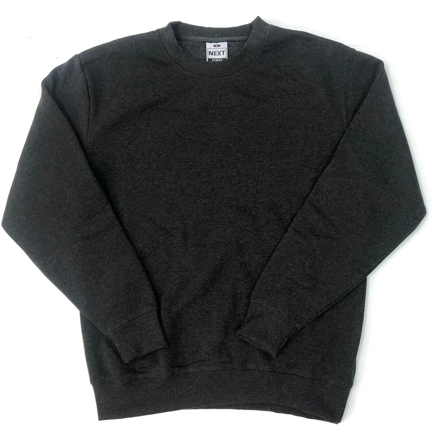 Basic Long Sleeve Crewneck Fleece Sweatshirt