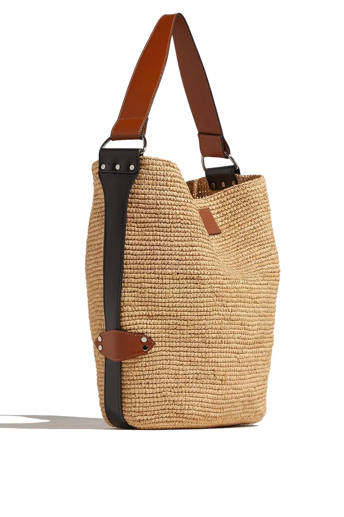 Bayia Shoulder Bag in Natural/Cognac