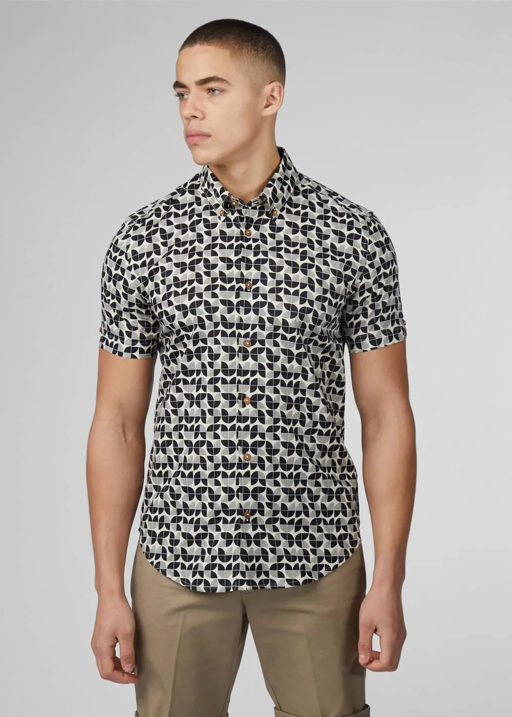 Ben Sherman Linear Shirt Zwart