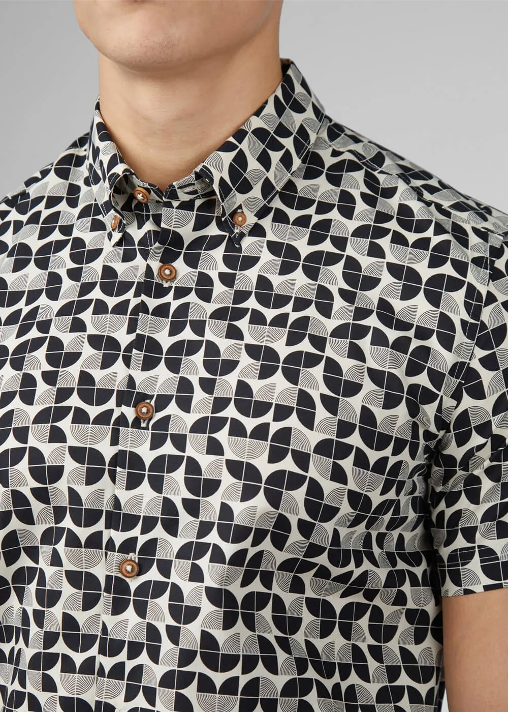 Ben Sherman Linear Shirt Zwart