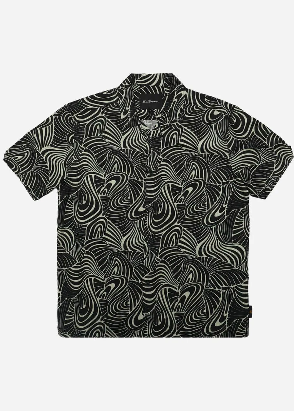 Ben Sherman Psychadelic Swirl Shirt Mint