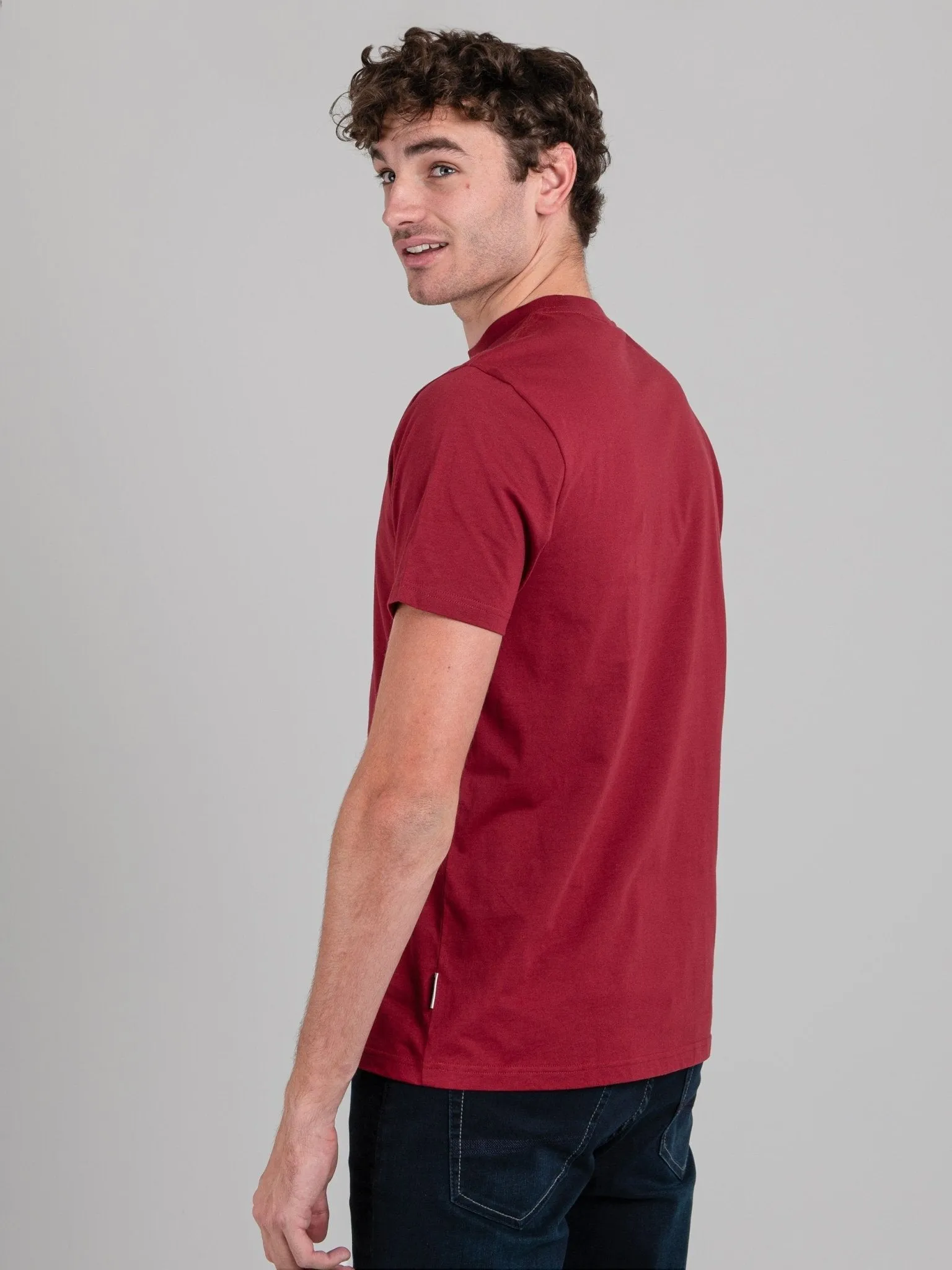 Ben Sherman W76135 Play Tee Shirt Berry