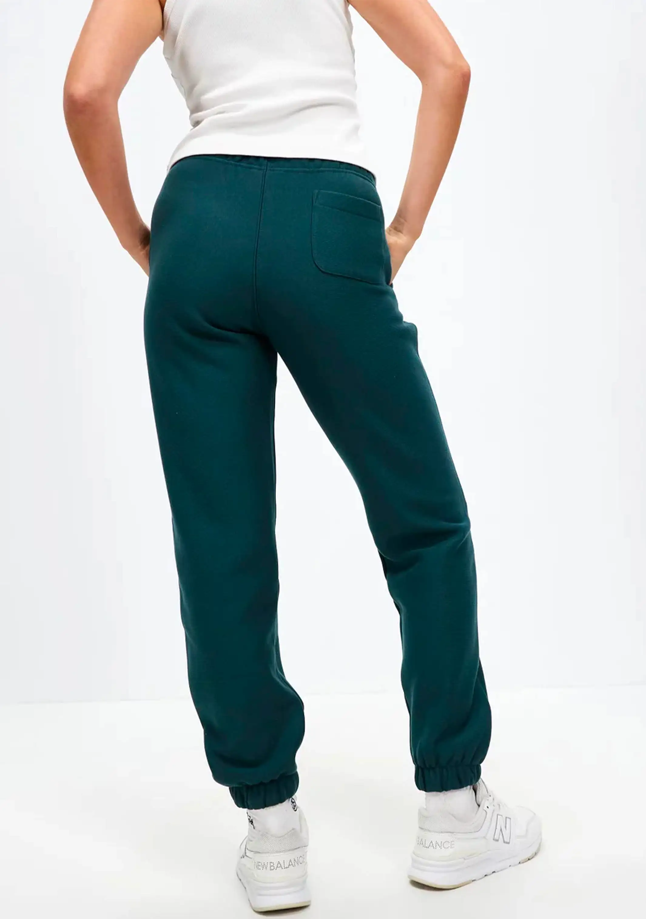 Champion Womens Reverse Weave Joggers Dark Green <br> CRNUN XNS