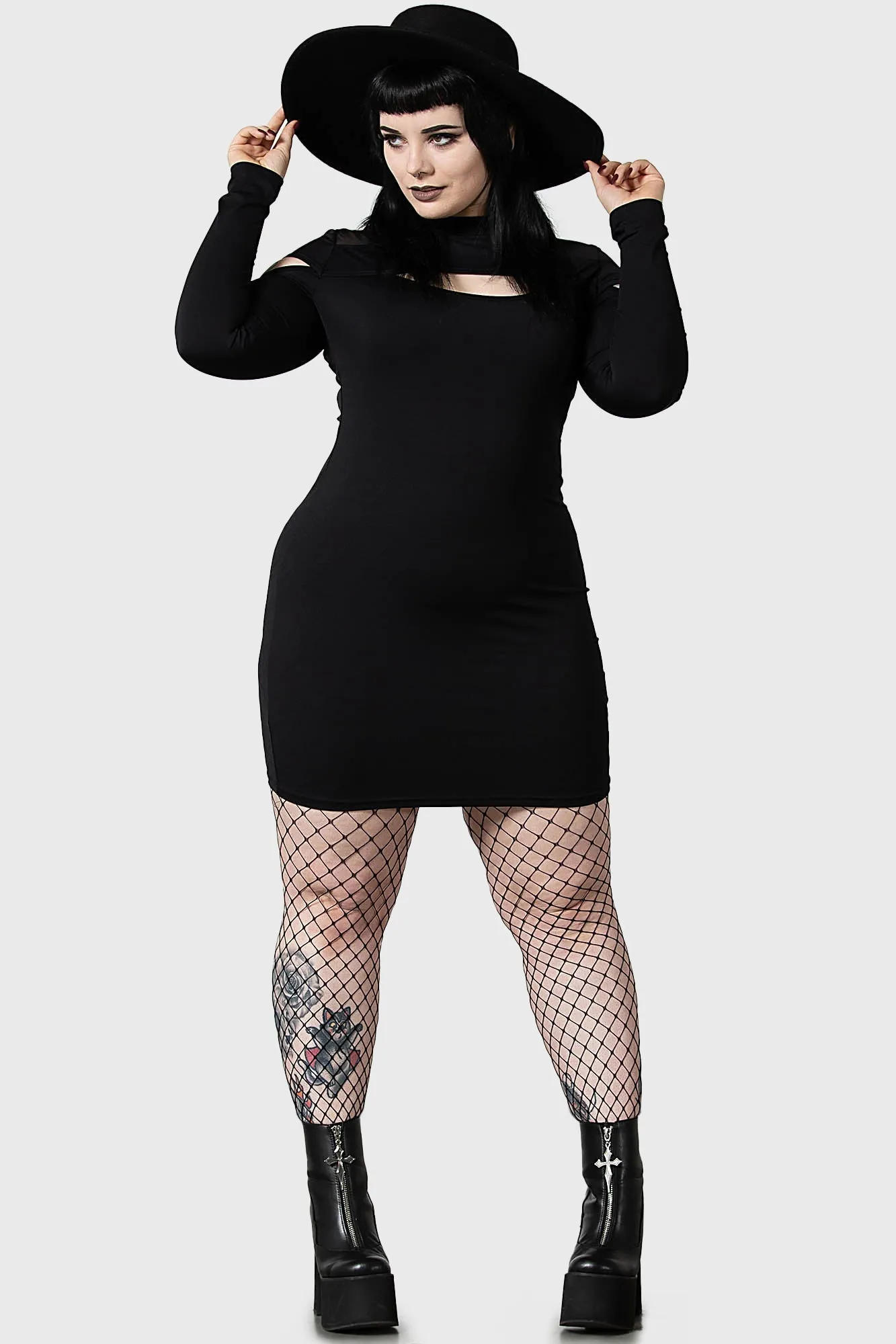 Cosmic Shift Long Sleeve Dress - Resurrect