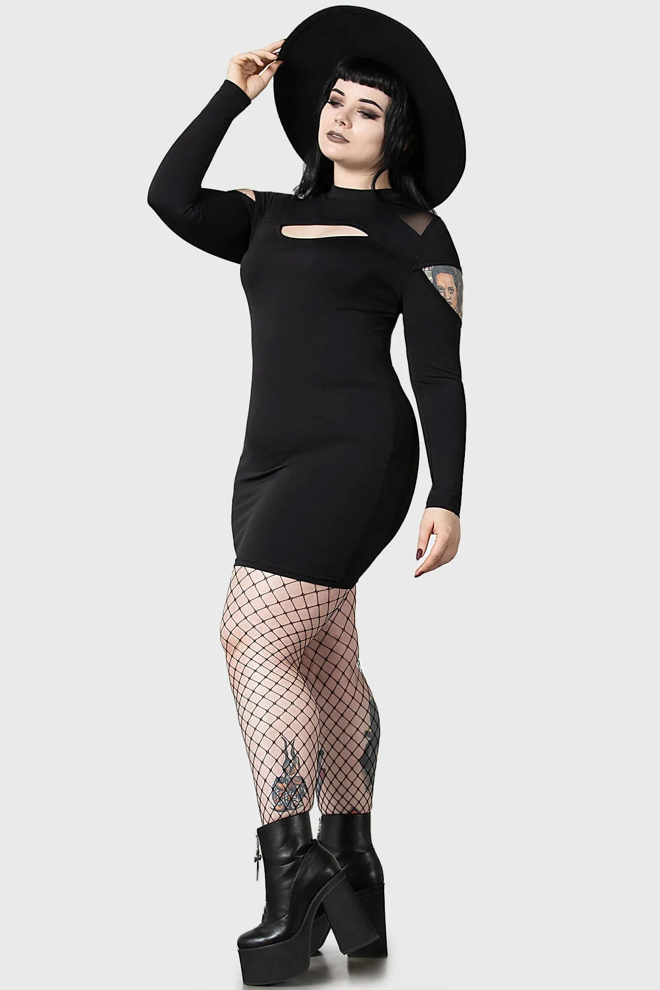 Cosmic Shift Long Sleeve Dress