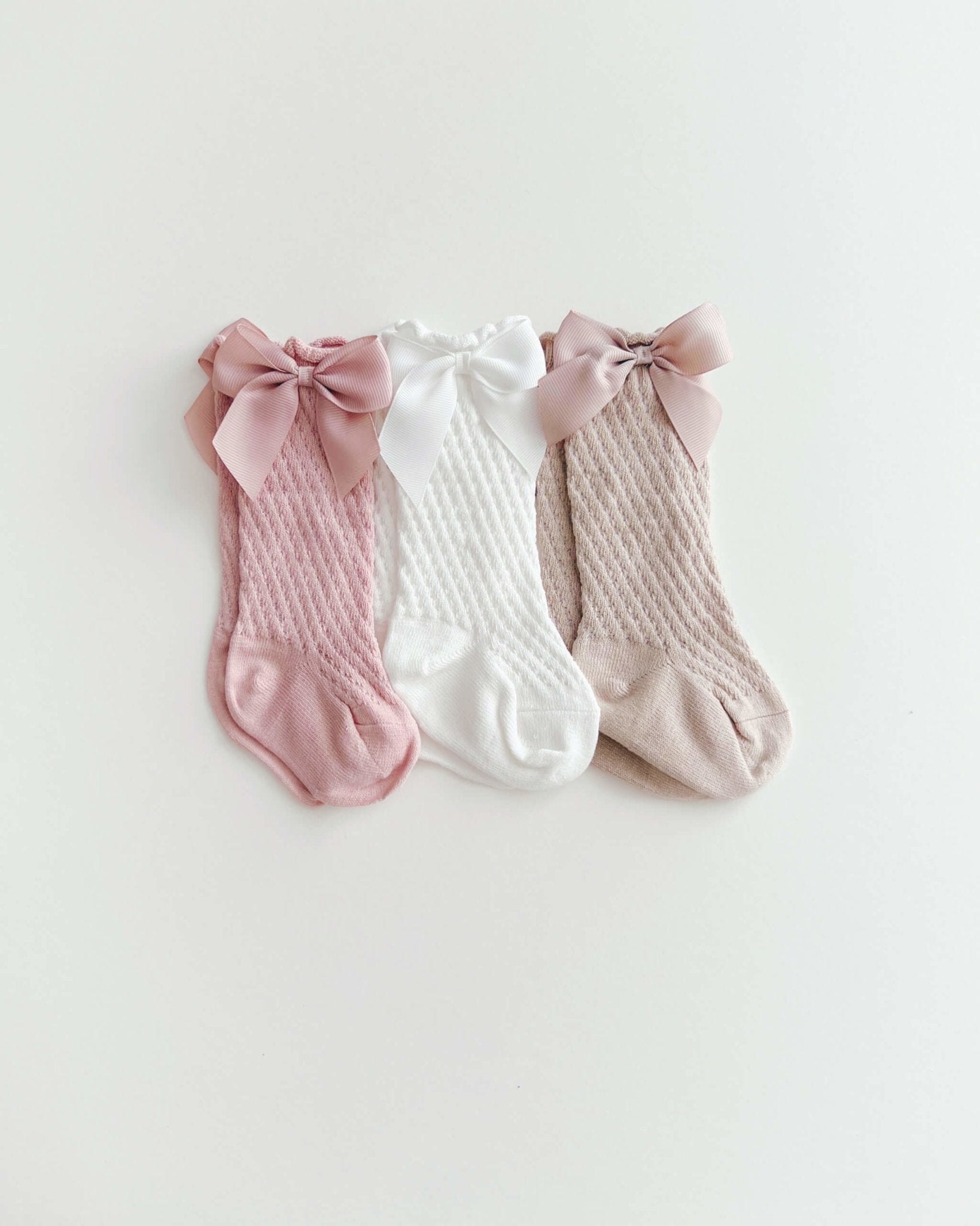 Cotton Lace Socks | White