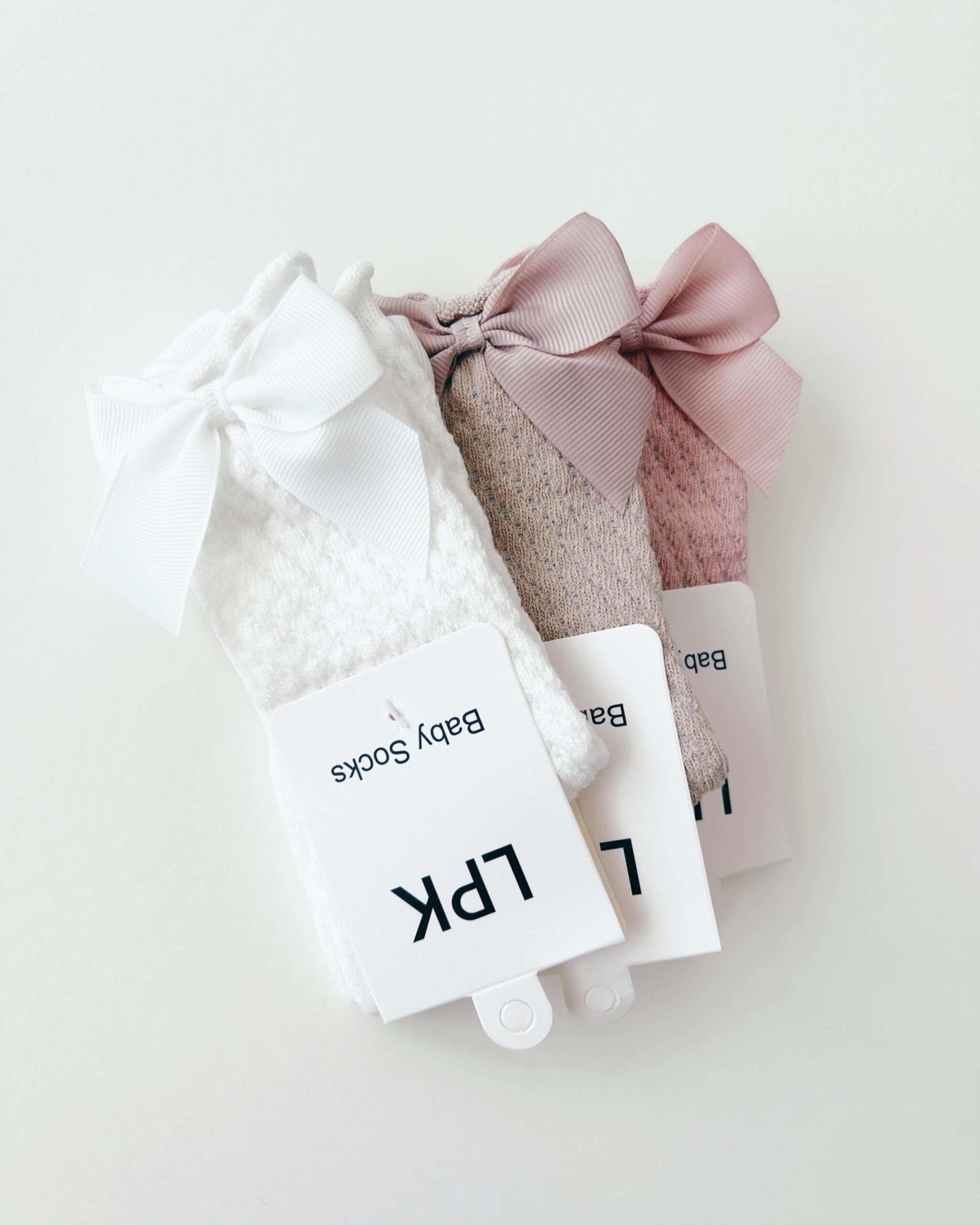 Cotton Lace Socks | White