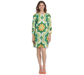 Donna Morgan Long Sleeve Shift Dress