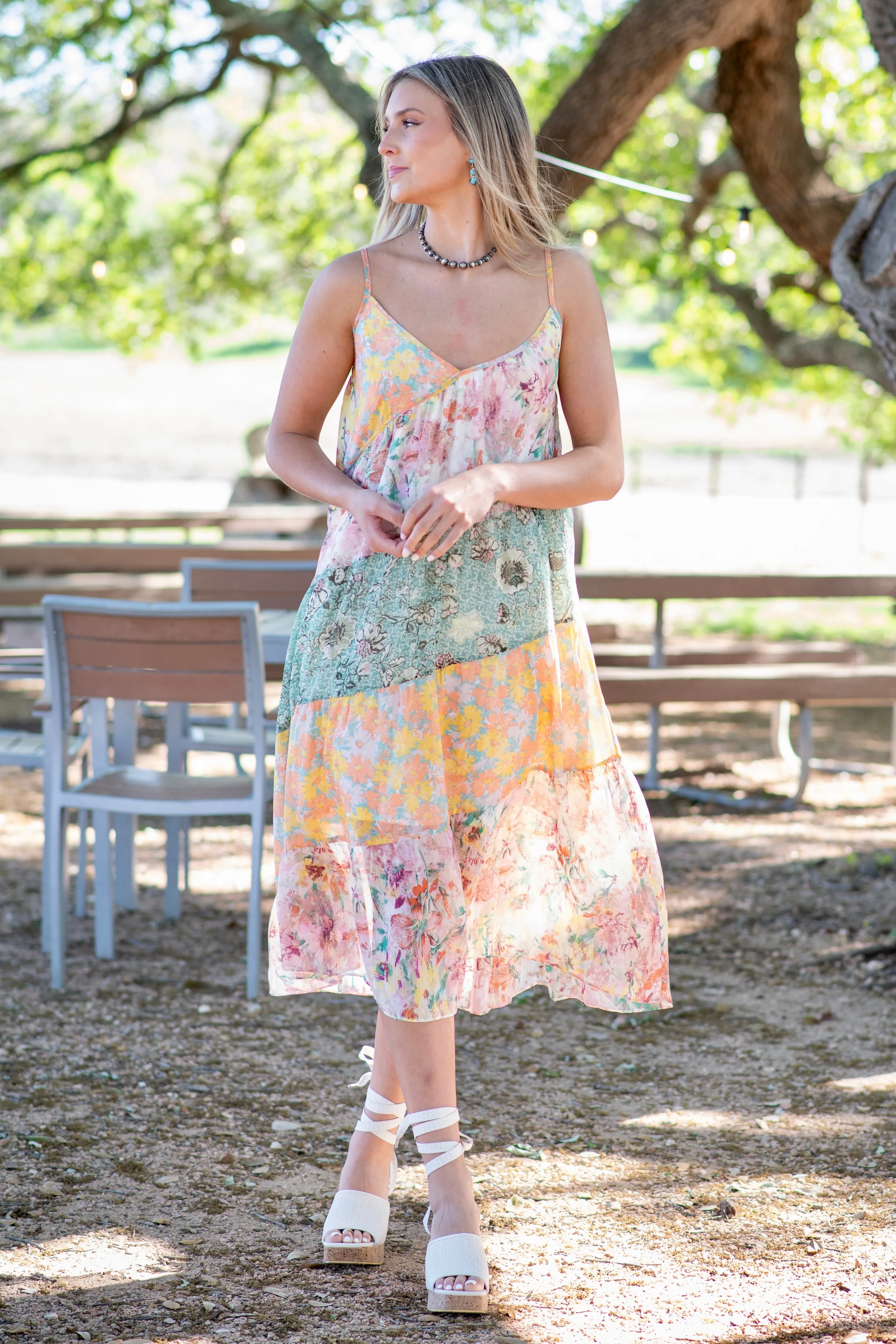 Floral Mix Maxi Dress