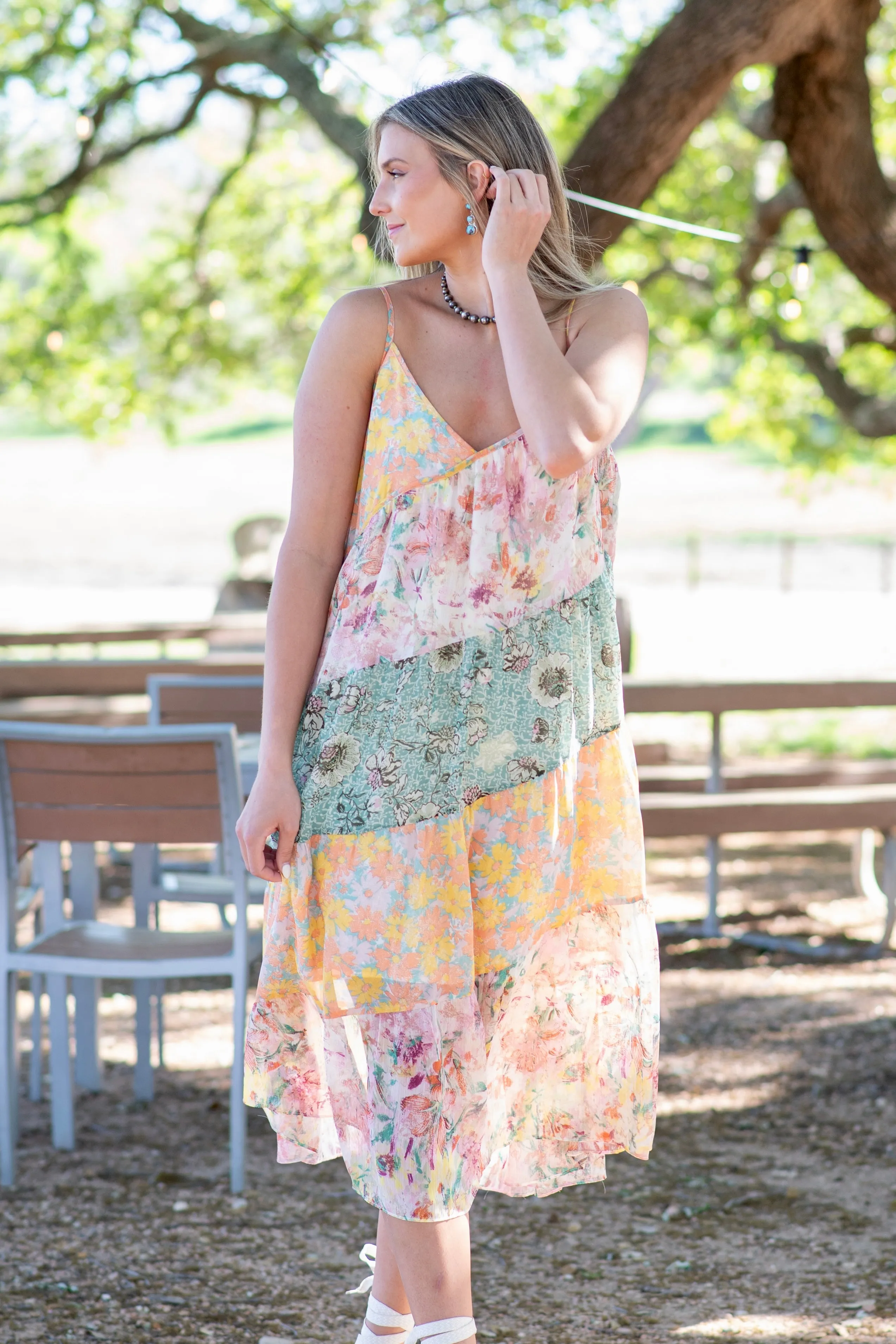 Floral Mix Maxi Dress