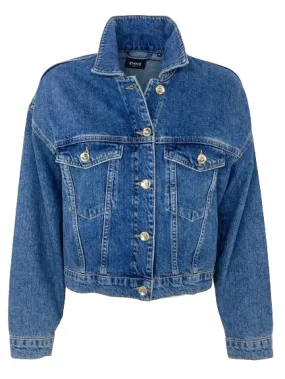 GIACCA DONNA BLU SCURO IN JEANS