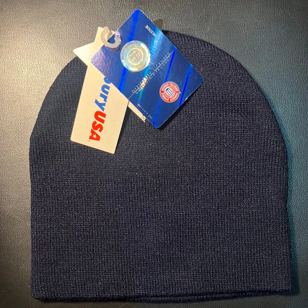 Illinois University Officially Licensed Collegiate Ann Co Product Navy Beanie