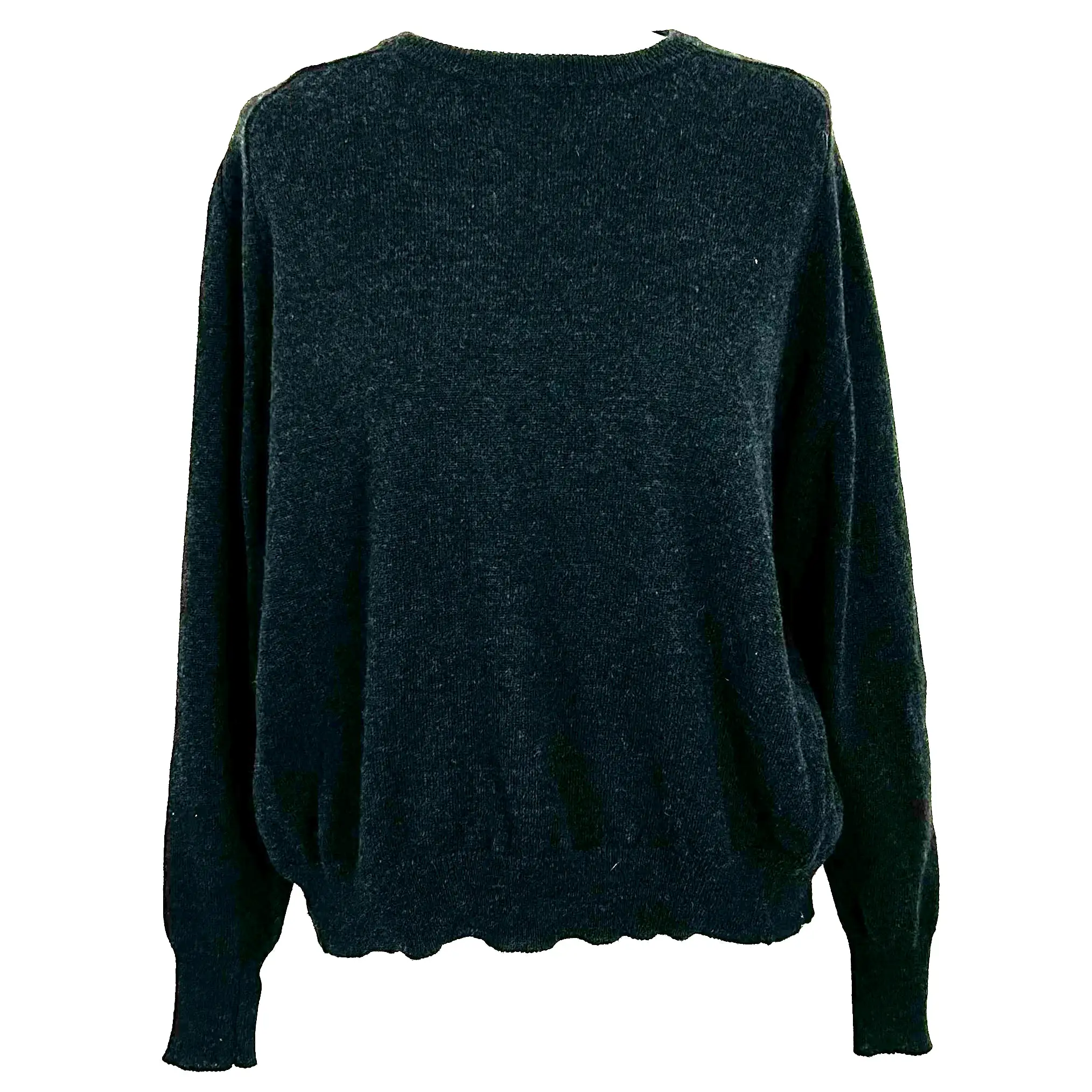 Isabel Marant Charcoal Split Back Knitted Jumper XS