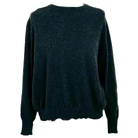 Isabel Marant Charcoal Split Back Knitted Jumper XS