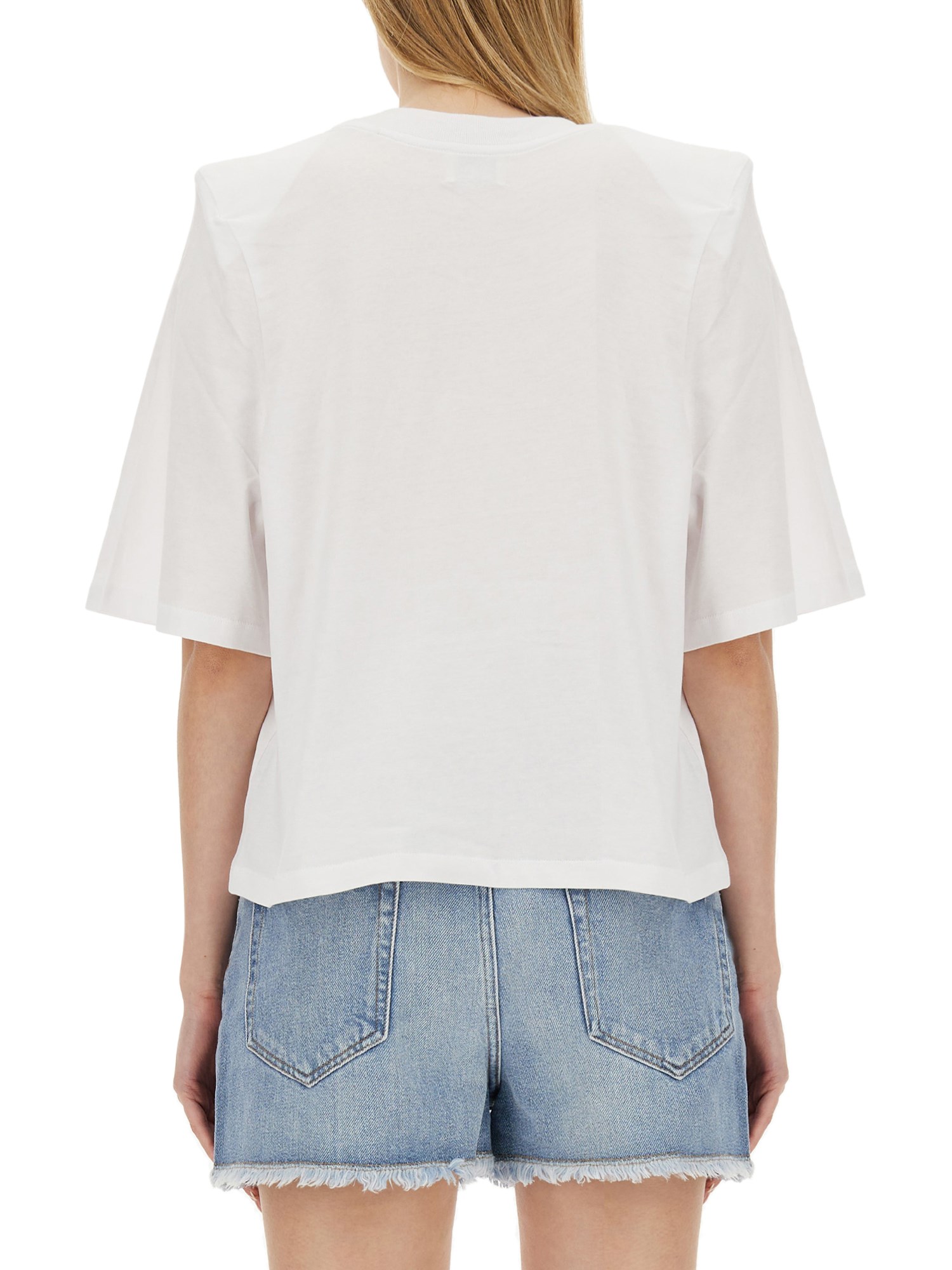 ISABEL MARANT    COTTON JERSEY BEN T-SHIRT