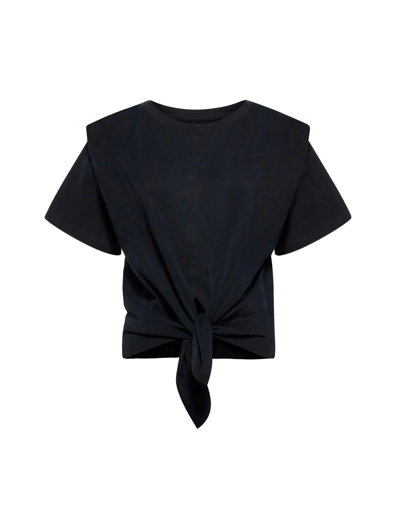 Isabel Marant Knot-Detailed Crewneck T-Shirt