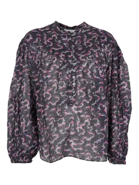 Isabel Marant toile Salika Puff-Sleeved Blouse