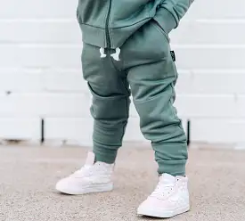 JOGGERS- Slate Bamboo French Terry