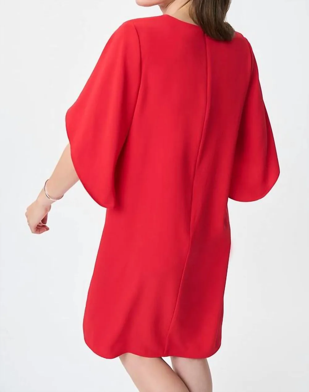 Joseph Ribkoff - Draped Sleeve Shift Dress