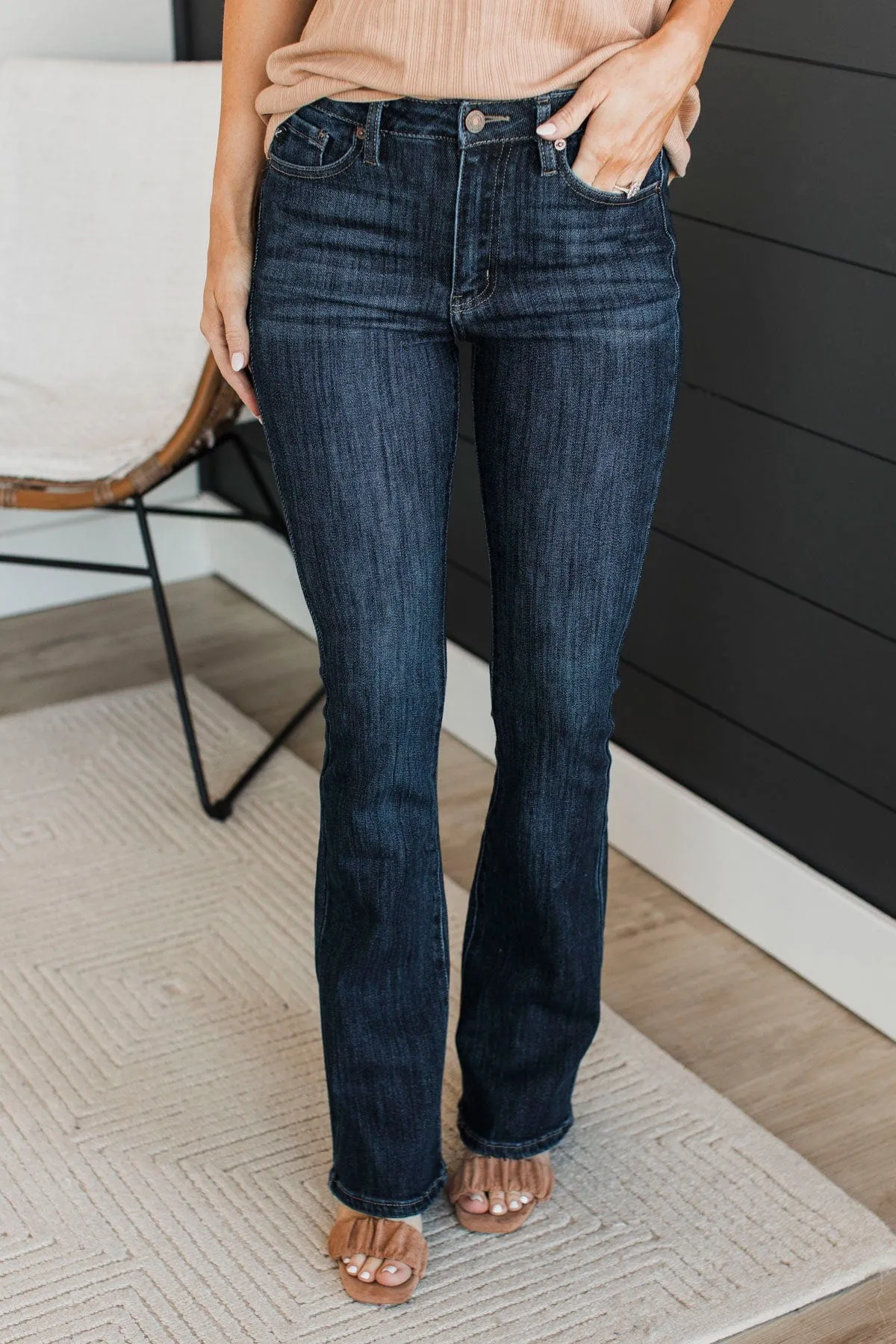 KanCan Bootcut Jeans- Brynn Wash