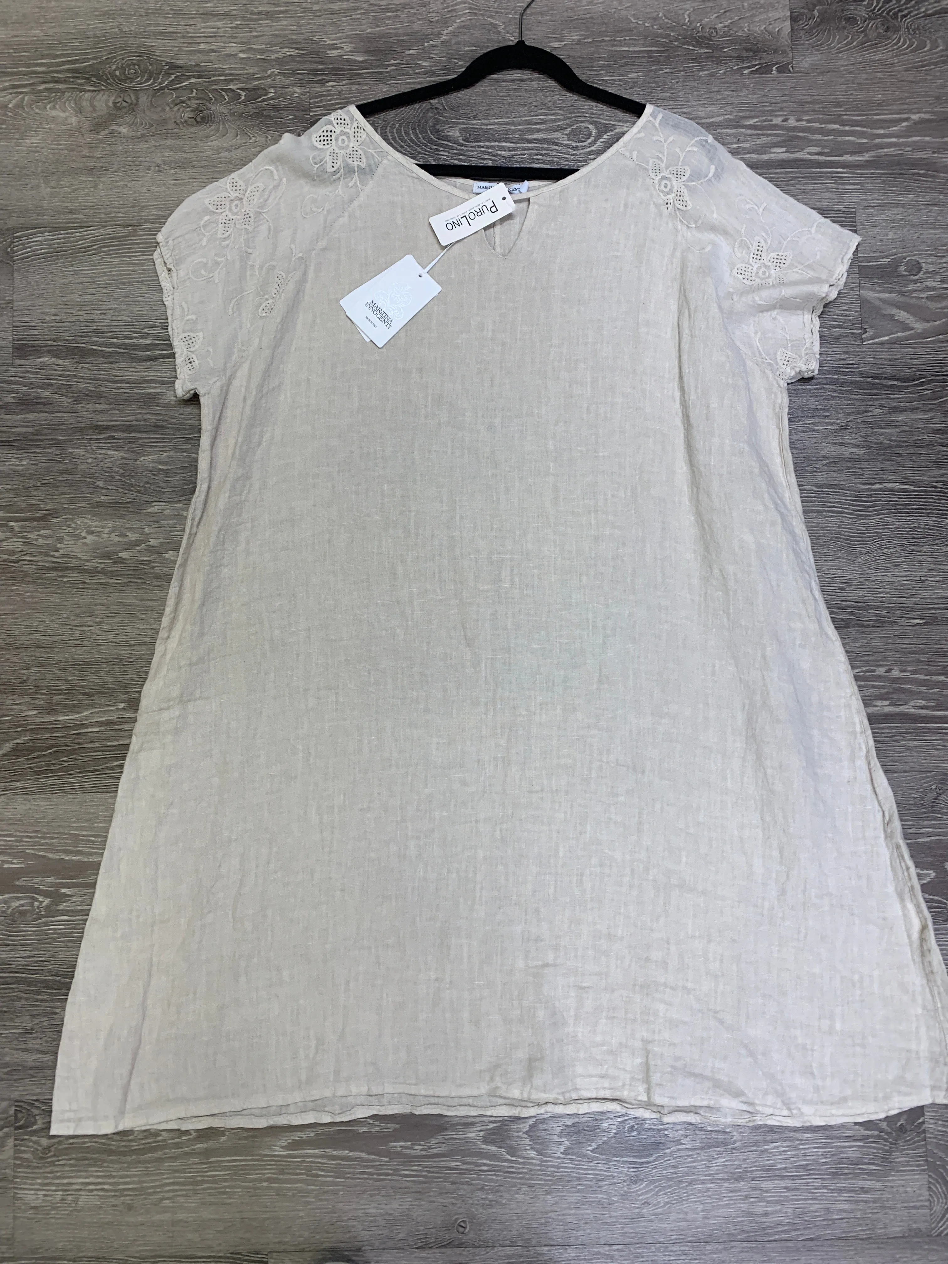 Martina Innocenti Linen Dress Size 1x