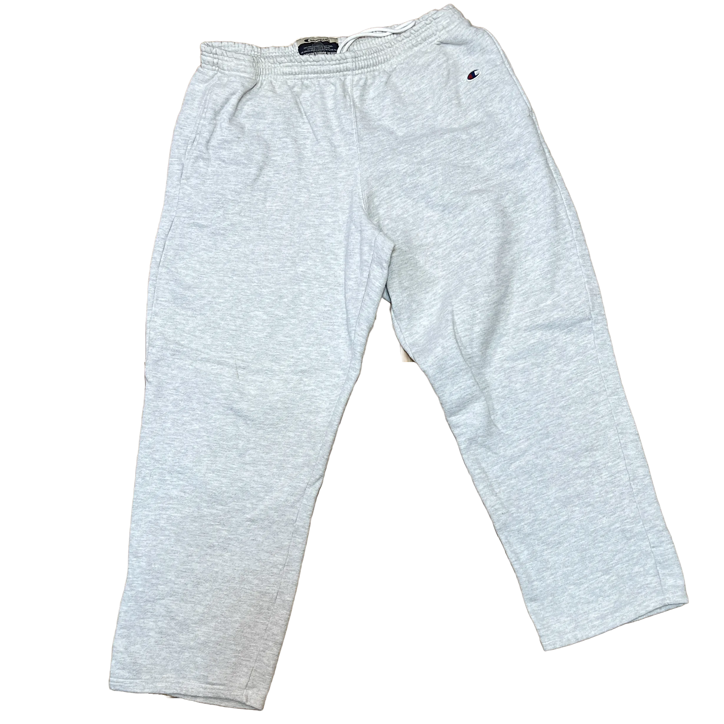 Men’s Champion Premium Reverse Weave Sweatpants Large - Grey - Side Pockets