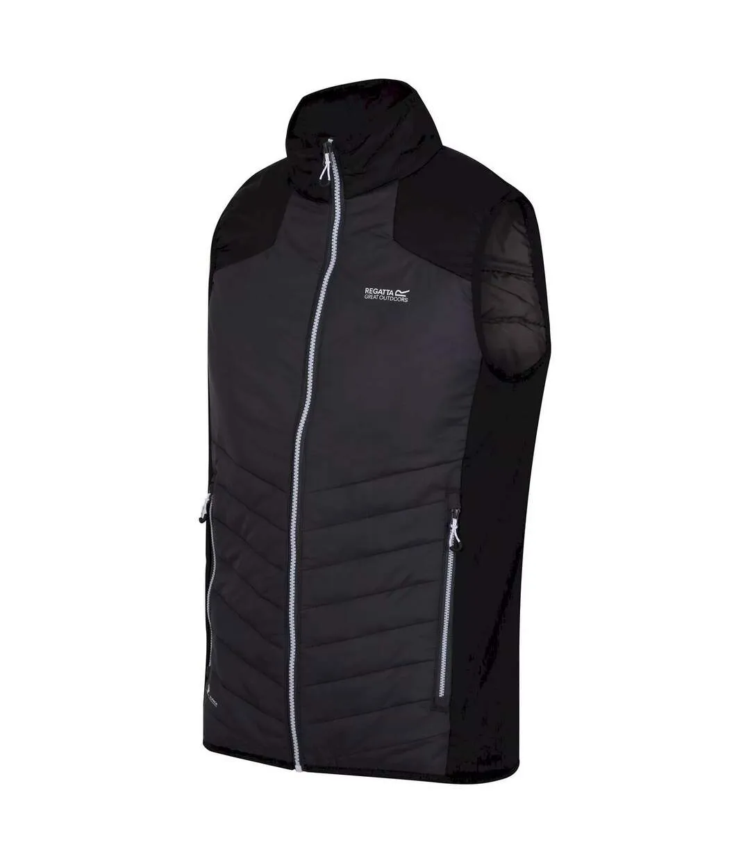 Mens halton vi lightweight body warmer dark grey/black Regatta