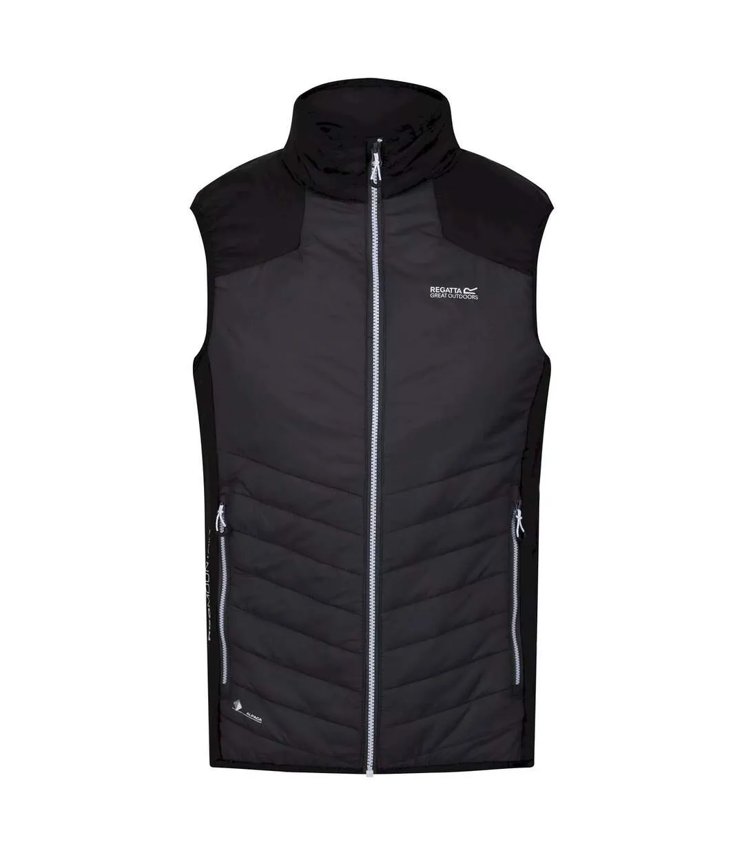 Mens halton vi lightweight body warmer dark grey/black Regatta