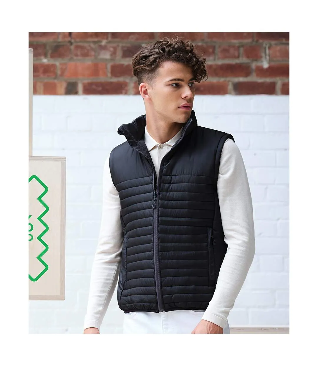 Mens honestly made recycled body warmer black Regatta