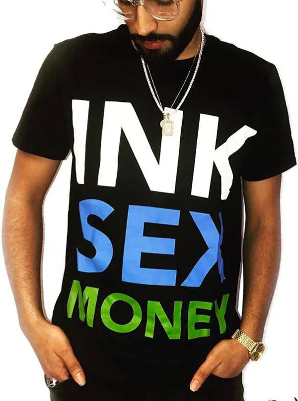 Men's Ink Sex Money Tee