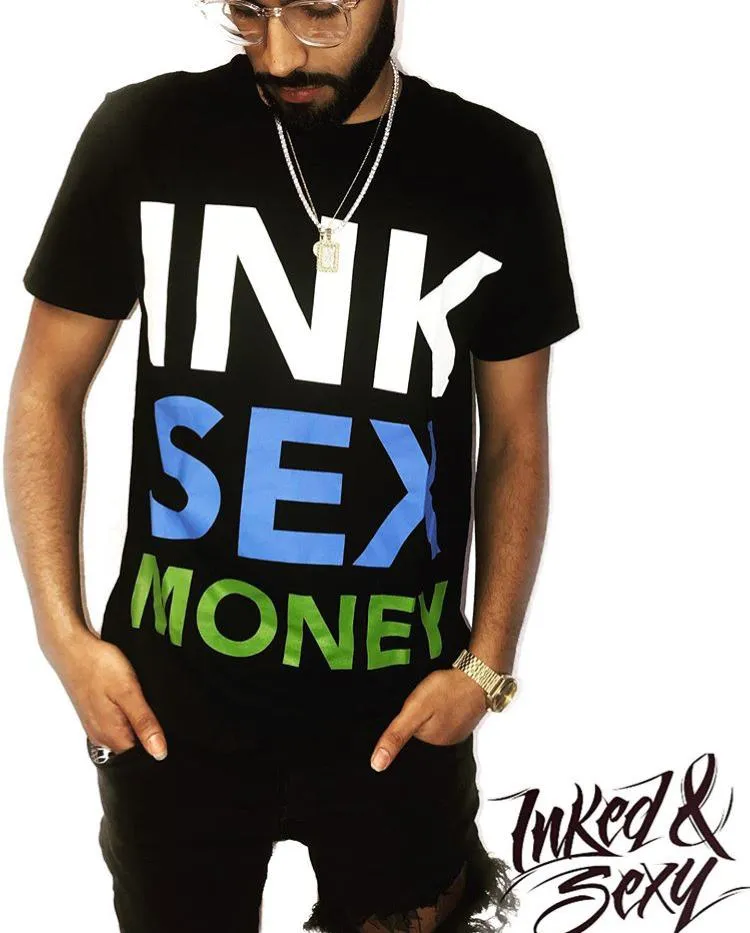 Men's Ink Sex Money Tee