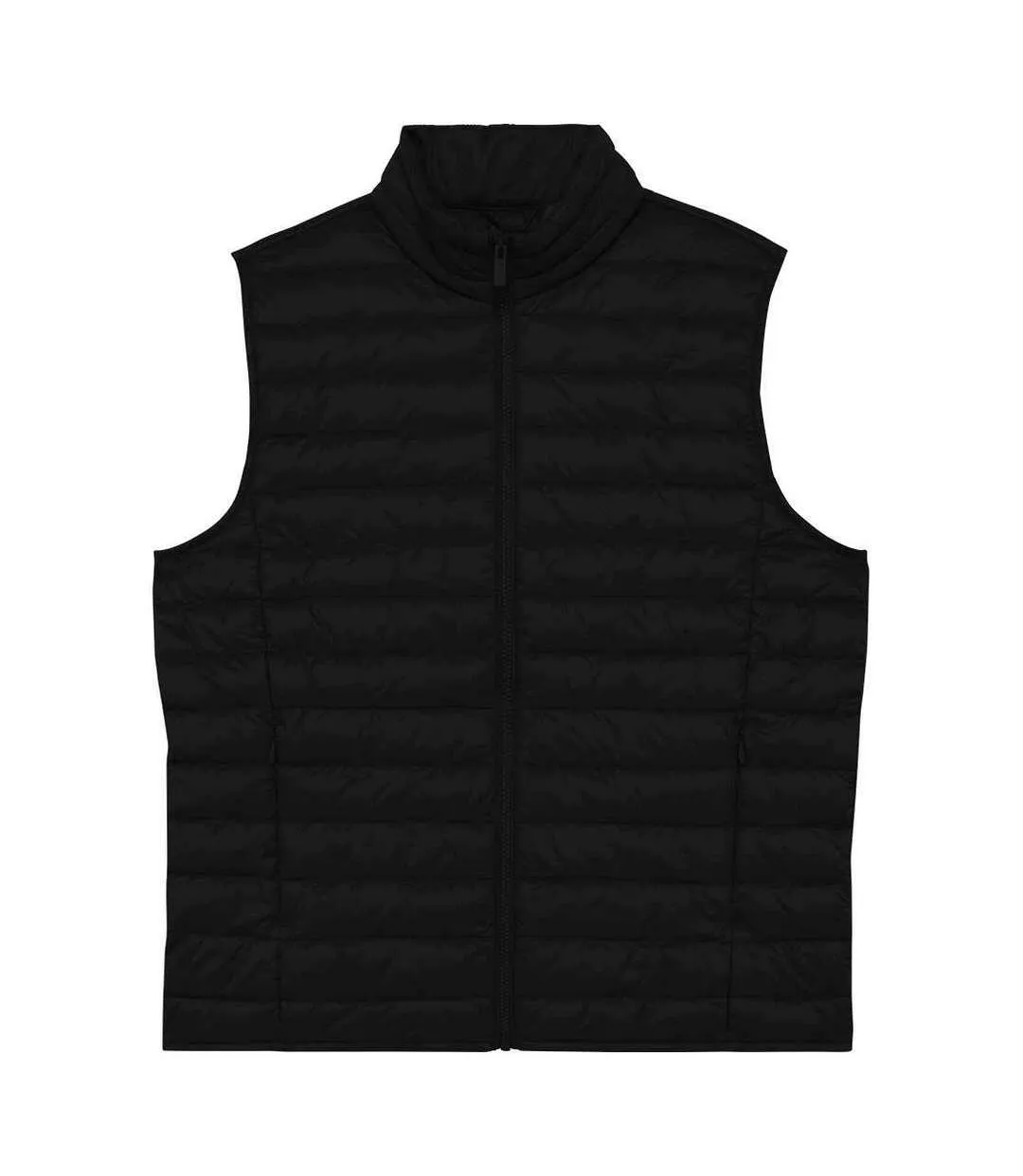 Mens light recycled body warmer black Native Spirit